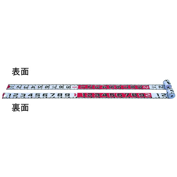 ヤマヨ測定機 リボンロッド120E-1　20m R12A20