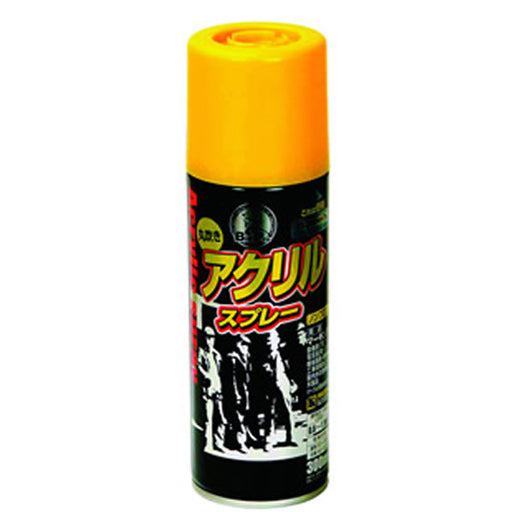アサヒペン BIG　PROアクリルスプレー　黄/48本入 キイロ