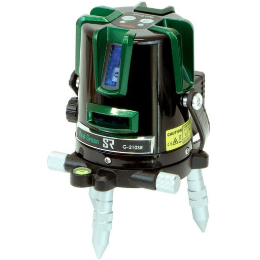 マイゾックス リアルグリーンレーザー墨出器受光器三脚セット G-210SR