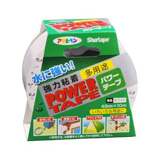 アサヒペン パワーテープ/ホワイト　48mm×10m T102