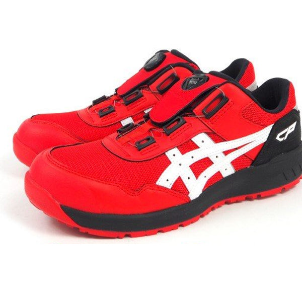 asics ウィンジョブ CP209 BOA レッド CP209-R