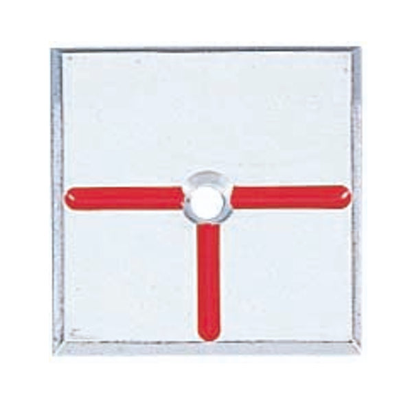カクマル アルミプレート　半T字　1穴 A50E1