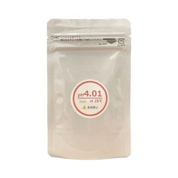 佐藤計量器 PH計 標準液 PH4.01 35ml×5袋 6401-30
