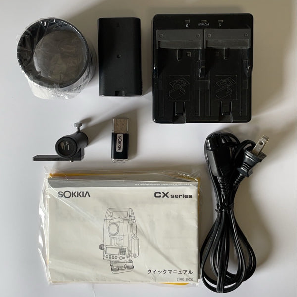 【トータルステーション】SOKKIA　CX-105F（中古）