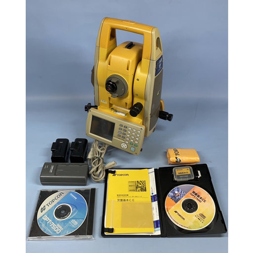 【トータルステーション】TOPCON GPT-7503着脱（中古）（委託販売）