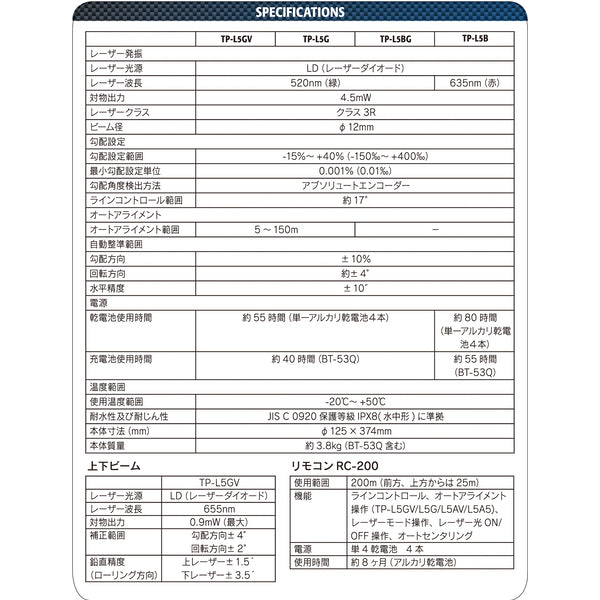 【パイプレーザー】TP-L5GV No.56（中古）