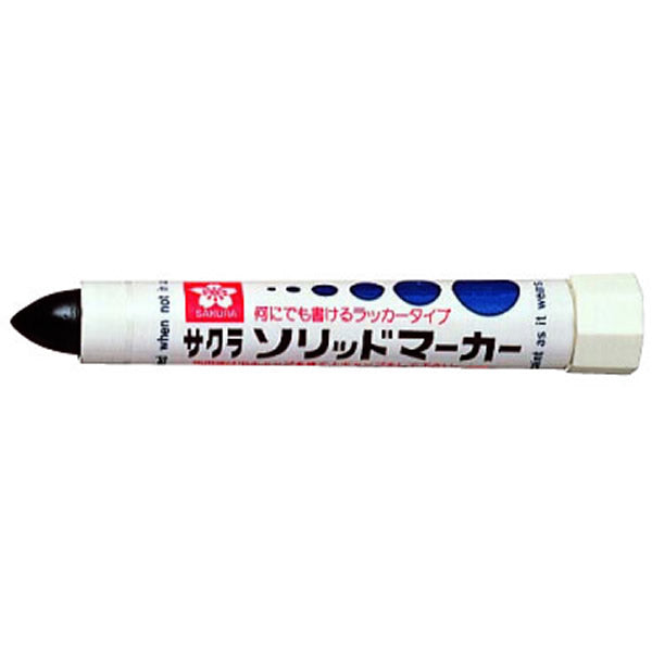 サクラクレパス ソリッドマーカー中字黒(10本入) SC-P49 クロ