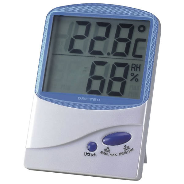 ドリテック デジタル温湿度計 O-206