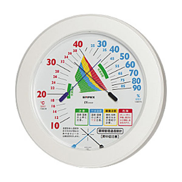 エンベックス 環境管理温湿度計 TM-2482W