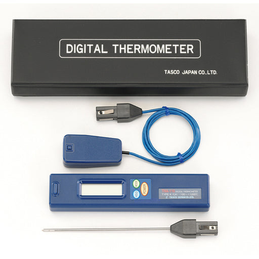 イチネンTASCO デジタル温度計 内部温度測定センサーセット TA410AEの