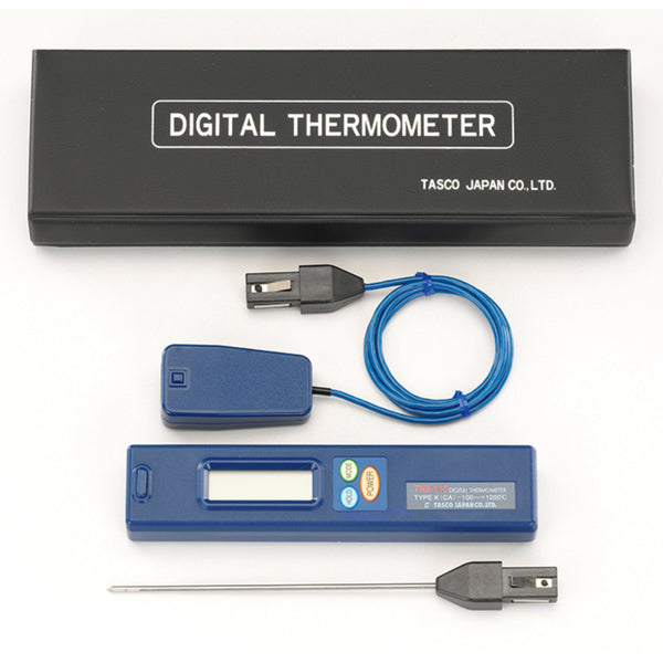 イチネンTASCO デジタル温度計 内部温度測定センサーセット TA410AE