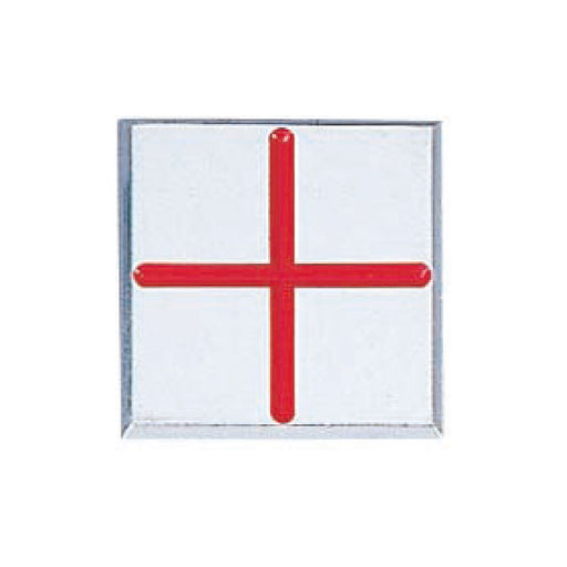 カクマル アルミプレート 十字 貼付 A35C