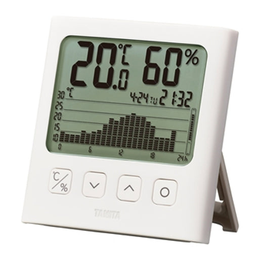 タニタ グラフ付デジタル温湿度計 TT-580