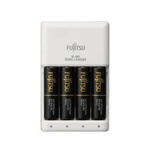 FJITSU FUJITSU急速充電器セット高容量タイプ単3*4 FCT344FXJHC