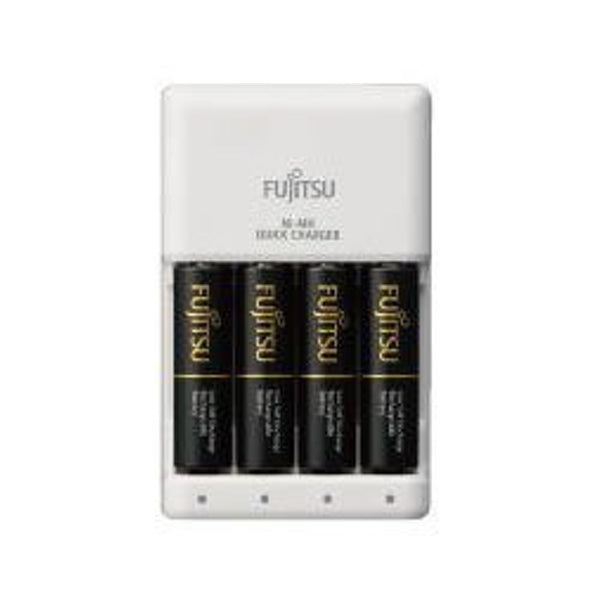 FJITSU FUJITSU急速充電器セット高容量タイプ単3*4 FCT344FXJHC