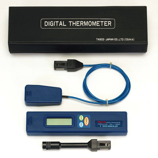 イチネンTASCO デジタル温度計 表面温度センサーセット TA410AB