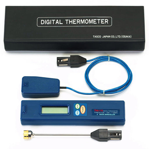 イチネンTASCO デジタル温度計 高温用表面センサーセット TA410AC