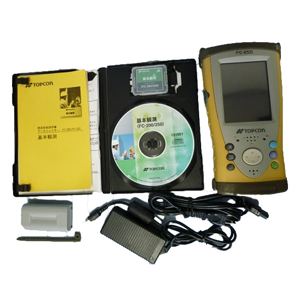 TOPCON FC-250 データコレクター本体（ソフトセット） TOPCON 【データコレクタ】TOPCON FC-250＋基本観測（中古）の格安通販