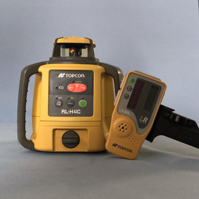 【レーザーレベル】TOPCON RL-H4C＋LS-80LR（中古）